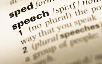 Computer aided speech transcription